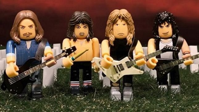 METALLICA, SEX PISTOLS, RAGE AGAINST THE MACHINE Block Figure Toys Available Now; MÖTLEY CRÜE Due Next Year