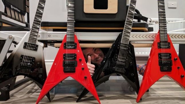 ANNIHILATOR Frontman / Founder JEFF WATERS Selling Guitars Used During 2019 European Tour 
