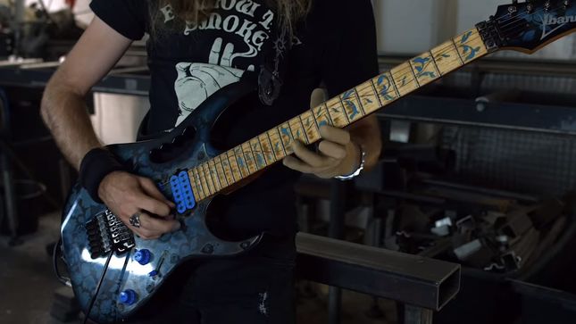 Former OBSCURA Guitarist CHRISTIAN MUENZNER Releases “Knight Rider” Playthrough Video
