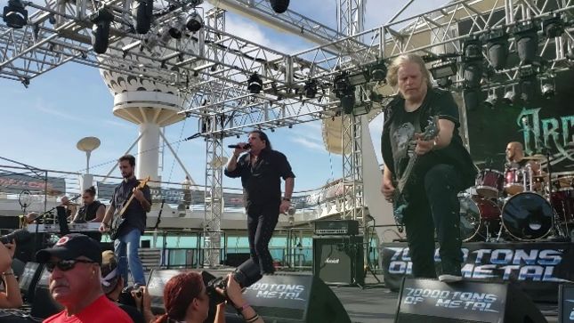 ARCHON ANGEL Featuring ZAK STEVENS Perform SAVATAGE Classics, Debut New Material On 70000 Tons Of Metal Cruise (Video)