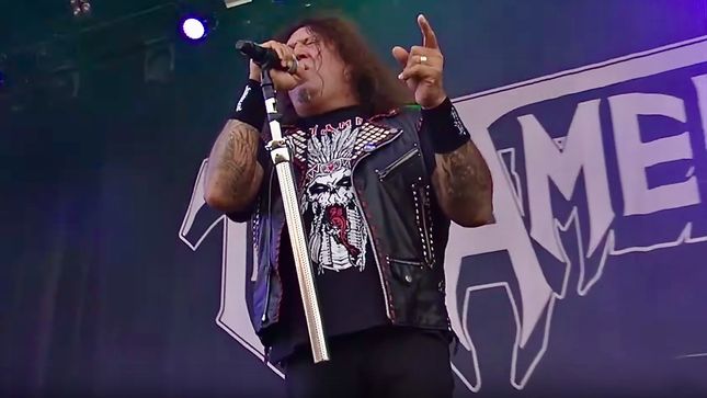 TESTAMENT Performs "Over The Wall" In Dinkelsbühl, Germany; HQ Video
