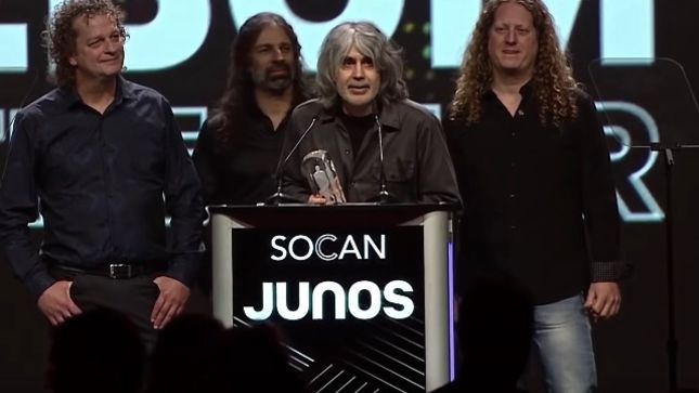 VOIVOD Frontman DENIS "SNAKE" BELANGER Looks Back On Juno Award Win For The Wake - "It Was Quite Surprising, But I Think It Was Well Deserved" (Audio) 