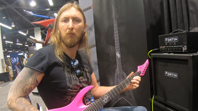 THE HAUNTED Guitarist OLA ENGLUND Makes Morning Rounds At NAMM 2020 In New Video