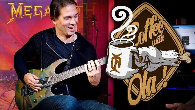 THE HAUNTED Guitarist OLA ENGLUND Posts New Episode Of "Coffee With Ola" Featuring MEGADETH Guitarist KIKO LOUREIRO (Video)