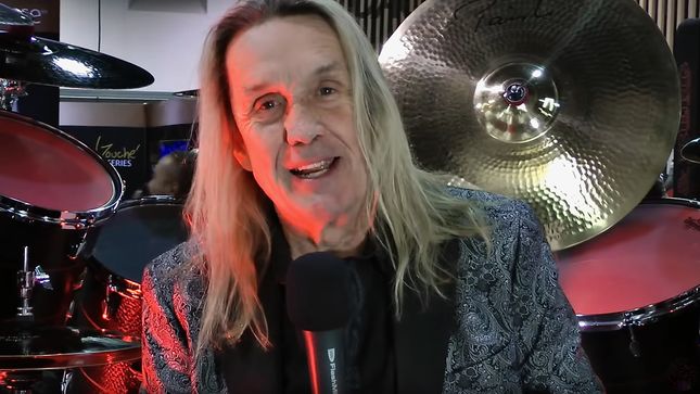 IRON MAIDEN Drummer NICKO McBRAIN Talks New British Drum Company Signature Kit, Passing Of NEIL PEART In New Video Interview