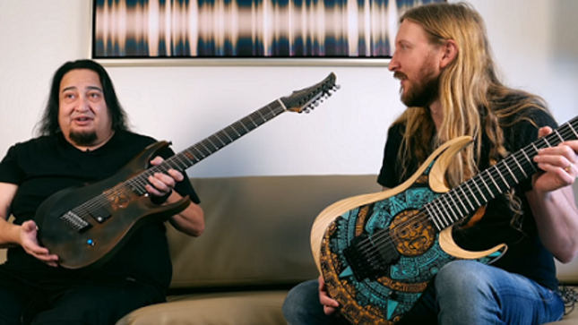 THE HAUNTED Guitarist OLA ENGLUND Posts New Episode Of "Coffee With Ola" Featuring FEAR FACTORY Guitarist DINO CAZARES (Video)