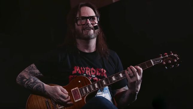 EXODUS Guitarist GARY HOLT - "We're Staying Home This Summer; We're Just Gonna Work On The New Record" (Video)