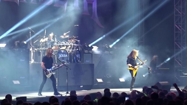 MEGADETH Perform "Dread And The Fugitive Mind" For The First Time Since 2001 In Prague; Video Available
