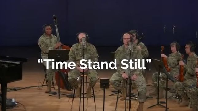 United States Army Band PERSHING'S OWN Covers RUSH’s “Time Stand Still” In Tribute To Neil Peart