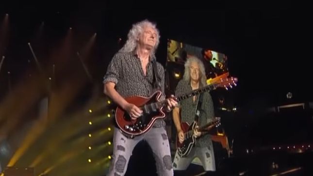 Watch Pro-Shot Footage Of QUEEN + ADAM LAMBERT Performing “We Are The Champions”, “We Will Rock You” At Firefight Australia