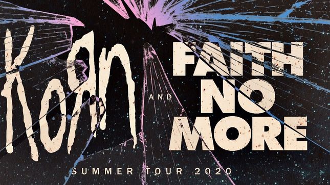 KORN And FAITH NO MORE Announce Co-Headline North American Summer Tour; Special Guests SCARS ON BROADWAY, HELMET, SPOTLIGHTS, And ‘68 To Support On Select Dates