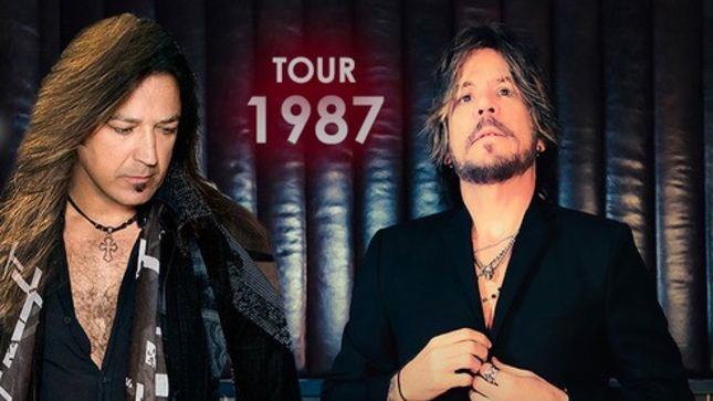STRYPER Frontman MICHAEL SWEET Reveals Dates For "Tour 1987" With Former TNT Vocalist TONY HARNELL