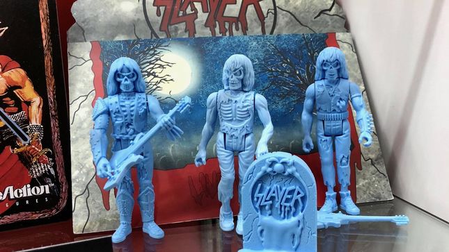 SLAYER, MEGADETH, ANTHRAX, VENOM ReAction Figures On The Way From Super7 Toy Company