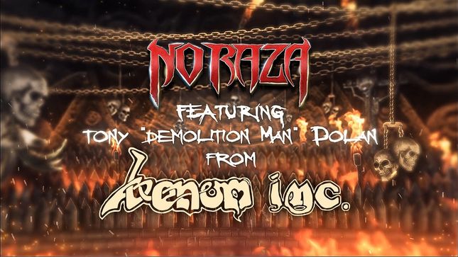 NO RAZA Release “Sail In Rot” Lyric Video Featuring VENOM INC.’s TONY DOLAN