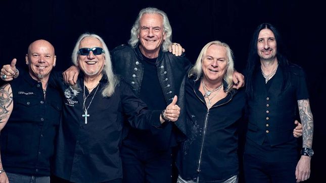 URIAH HEEP - 50 Years In Rock Box Set Due In October; Unboxing Video Streaming