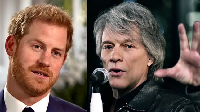 PRINCE HARRY To Sit In On Recording Session With JON BON JOVI At Abbey Road Studios On Friday; Video