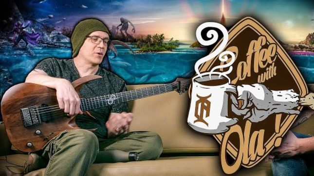 THE HAUNTED Guitarist OLA ENGLUND Posts New Episode Of "Coffee With Ola" Featuring DEVIN TOWNSEND (Video)