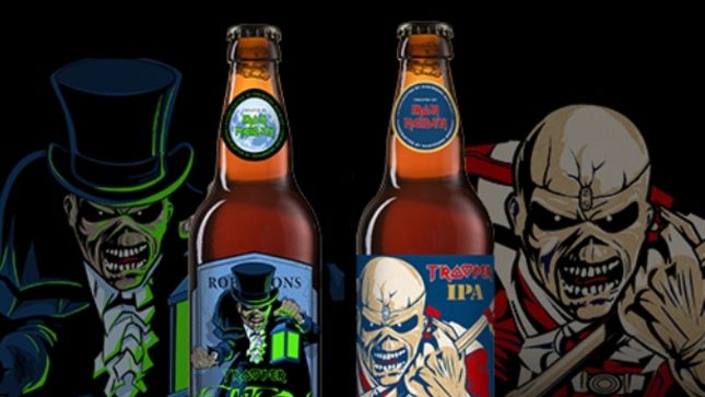 IRON MAIDEN Introduce Trooper IPA And Fear Of The Dark English Stout; Now Available For Pre-Order