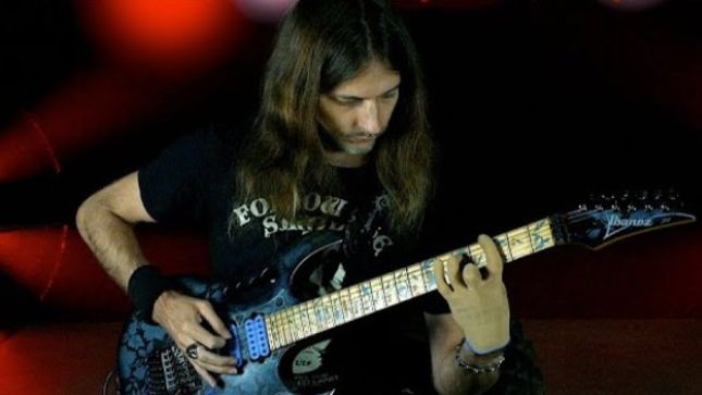 Former NECROPHAGIST Guitarist CHRISTIAN MUENZNER Releases Official Playthrough Video For Solo Track "Demon Angel"