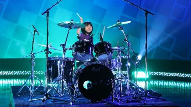 Japanese 10 Year-Old Drum Prodigy YOYOKA Covers RAGE AGAINST THE MACHINE's "Killing In The Name", KISS Classic "Detroit Rock City" (Video)