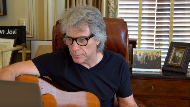 JON BON JOVI Issues Update On #DoWhatYouCan Collaboration With Fans - "I've Been Listening"; Video