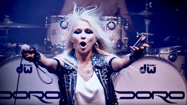 DORO Performs JUDAS PRIEST Classic "Breaking The Law" At Rock Hard Festival 2015; HQ Video
