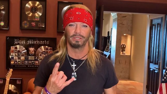 BRET MICHAELS Encourages Fans To "Stand Strong And Rock On" While Dealing With COVID-19 Pandemic; Video