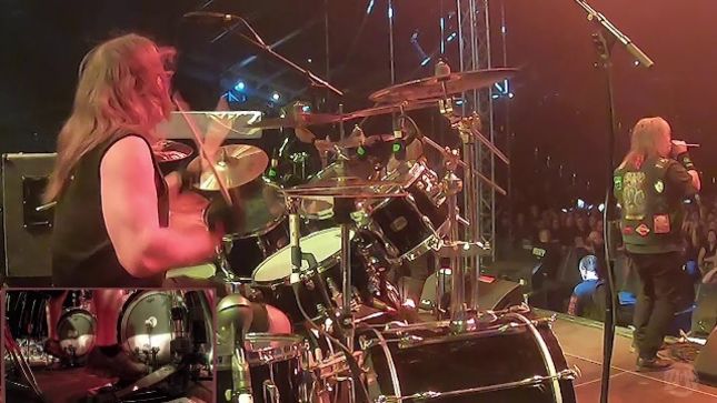 EXODUS - Drumcam Video Of "Deathamphetamine" From Wroclaw Show Posted
