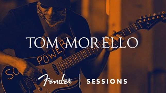 TOM MORELLO Featured In New "Fender Sessions" Video