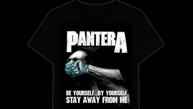 PANTERA Release Limited Edition Social Distancing T-Shirt 