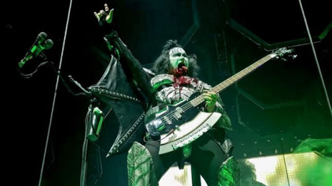 GENE SIMMONS Talks Iconic Signature Axe Bass - "It Came About Because I Noticed Musicians Were Calling Their Instruments 'Axes', So I Designed It And Had One Made"