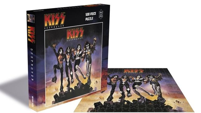 KISS, DEF LEPPARD Jigsaw Puzzles To Be Released This Week