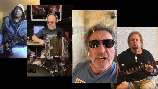 SAMMY HAGAR & THE CIRCLE Cover THE WHO Classic "Won't Get Fooled Again" In Lockdown Sessions #2; Video