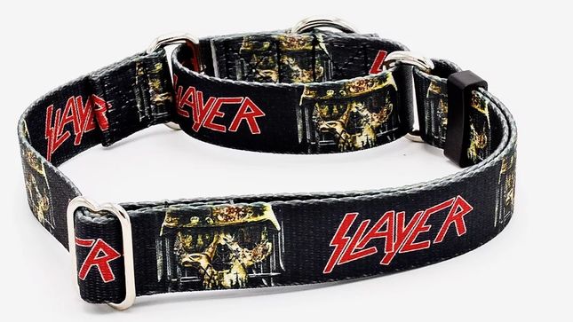 SLAYER, MOTÖRHEAD, MÖTLEY CRÜE - Official Pet Collars, Leashes, Lanyards And Keychains Available From Caninus Collars