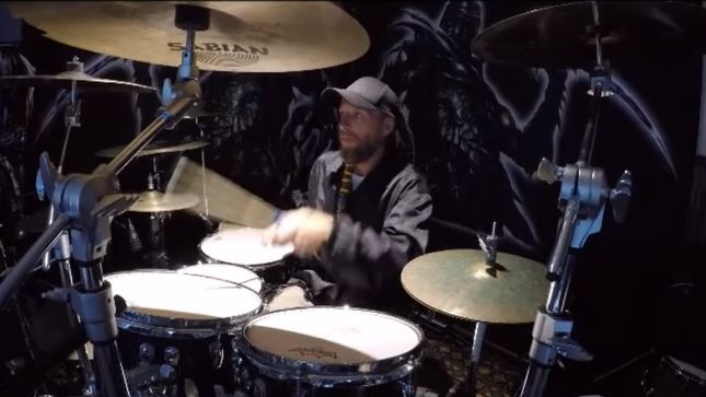 OBITUARY – “Sentence Day” Drum Playthrough Video Streaming  