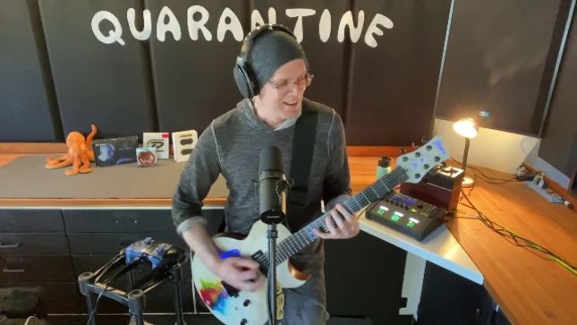 DEVIN TOWNSEND - First Quarantine Concert Raises $45,000 For Vancouver Hospital Foundation; Video Of Entire Set Available