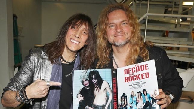 Members Of TESLA, VIXEN, SLAUGHTER Praise New Book By Photographer MARK WEISS, The Decade That Rocked - "His Work Is Superb, One Of The Very Best"