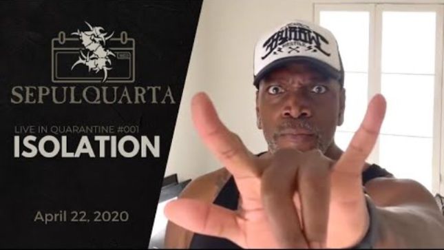 SEPULTURA Post Live Lockdown Playthrough Of "Isolation" (Video)