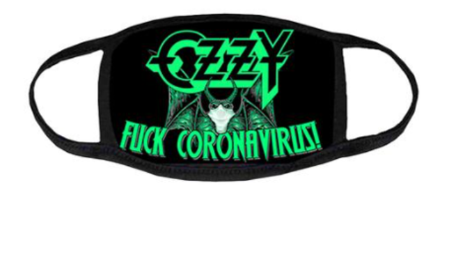 OZZY OSBOURNE - Get Your Bat Coronavirus Tee & Face Mask