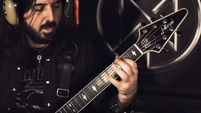 NIGHT DEMON Premiers "Empires Fall" Guitar Playthrough Video