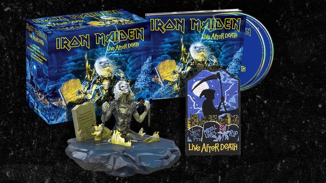 IRON MAIDEN Announces Remastered Live Collection, Live After Death / Rock In Rio; Fifth Set Of CD Digipack Albums Due In June