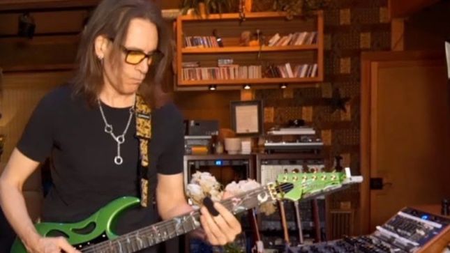 STEVE VAI Performs "Bad Horsie" Live In The Studio; Video Available