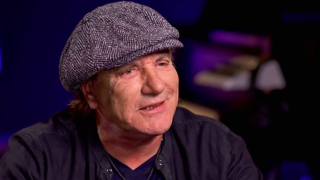 AC/DC Singer BRIAN JOHNSON Offers Message Of Support To Italian Fans - "I Know You've Been Through A Real Bad Time"; Video