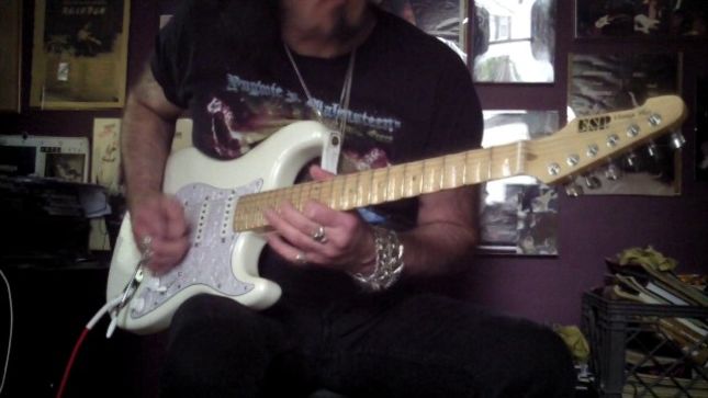 ALCATRAZZ Guitarist JOE STUMP - "More Gratuitous Shred Action From The Work Room..." (Video)