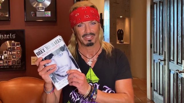 BRET MICHAELS - "Writing A Book Is One Of The Toughest Things I've Ever Done"