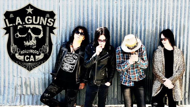 STEVE RILEY's L.A. GUNS - New Single "Well Oiled Machine" Due At The End Of The Month