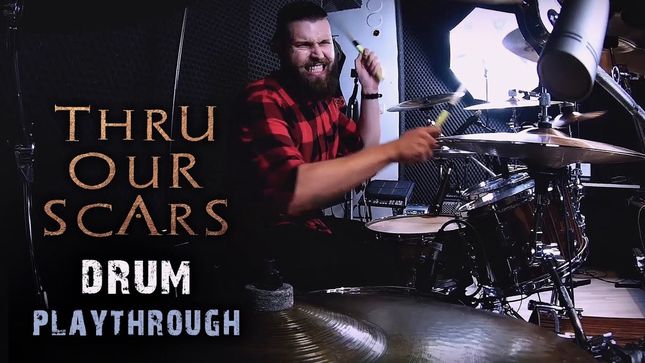 FLESHGOD APOCALYPSE Release "Thru Our Scars" Drum Playthrough Video