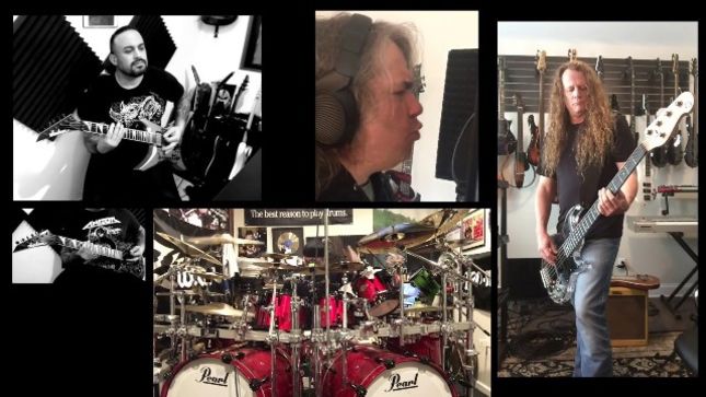 Members Of EXODUS, OVERKILL And ANGOR Cover MEGADETH Classic "Wake Up Dead" In New Quarantine Jam (Video)