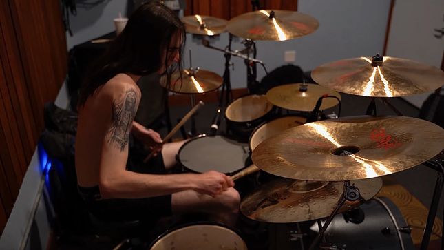 NECRONOMICON Shares Drum Playthrough Video For "From Ashes Into Flesh"
