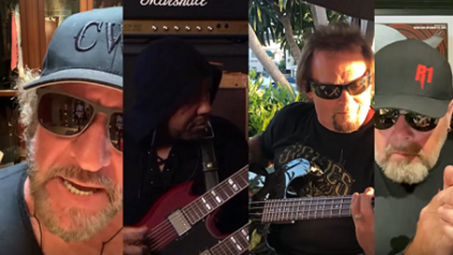 SAMMY HAGAR & THE CIRCLE Play VAN HALEN's "Right Now" In Lockdown Sessions #8; Video